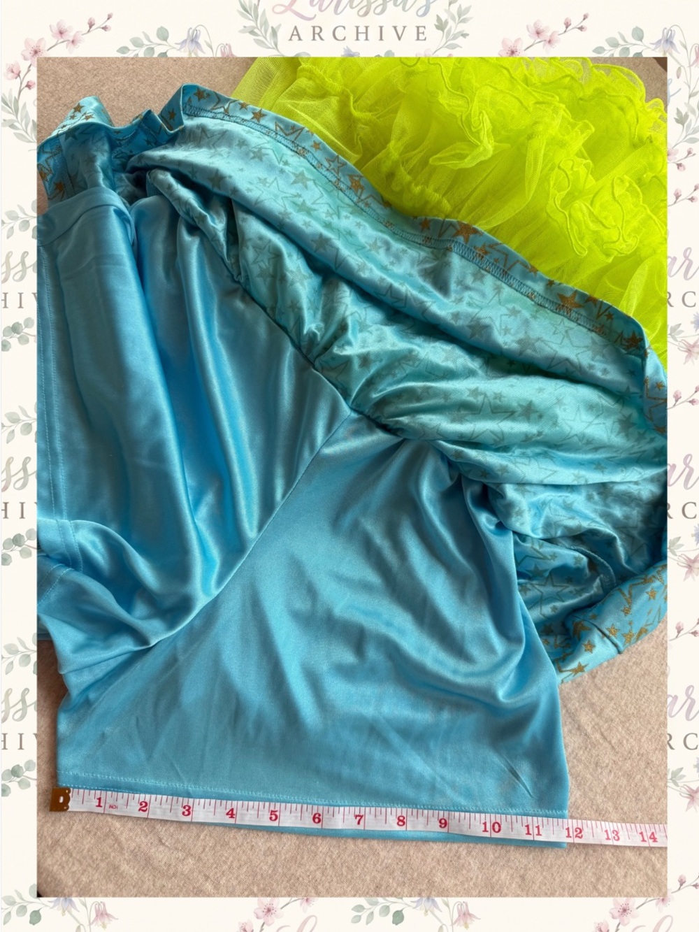 Pink-Latte Dance | 2019 Neon Star Tulle Streetwear Skort | Size JP S | Fits XS - Picture 8 of 16